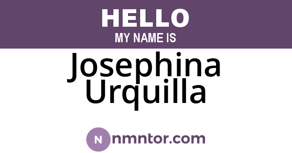 Josephina Urquilla