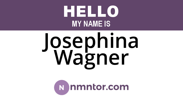 Josephina Wagner