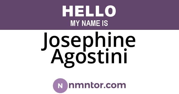 Josephine Agostini