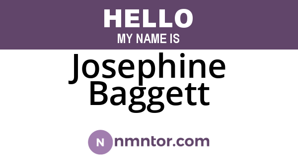 Josephine Baggett