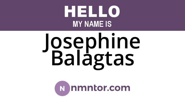 Josephine Balagtas
