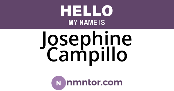 Josephine Campillo
