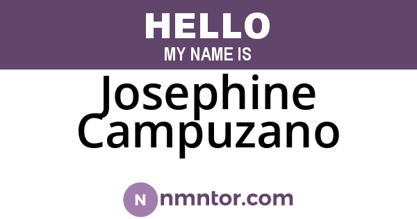 Josephine Campuzano