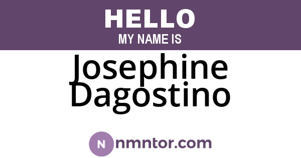 Josephine Dagostino