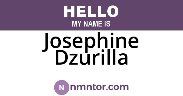 Josephine Dzurilla