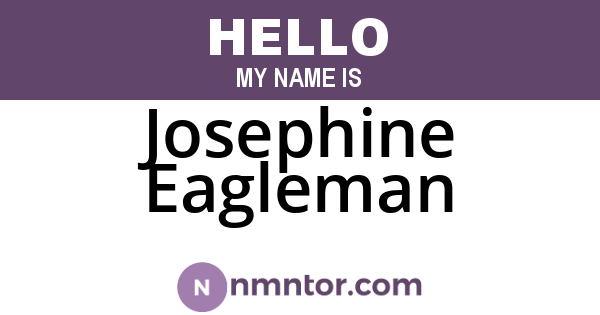 Josephine Eagleman