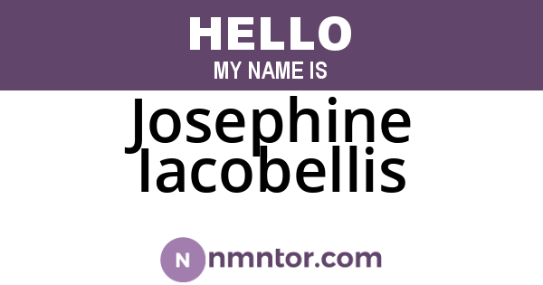 Josephine Iacobellis