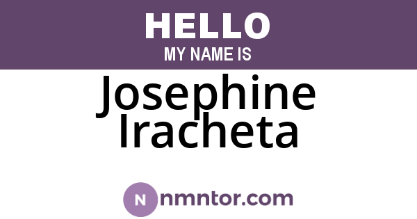 Josephine Iracheta