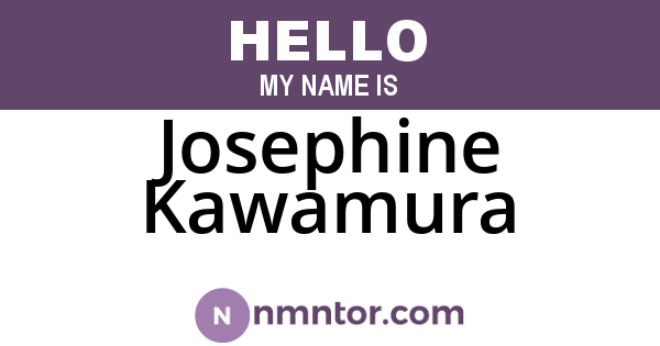 Josephine Kawamura