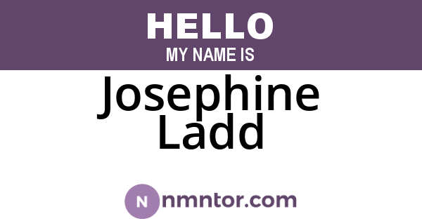 Josephine Ladd
