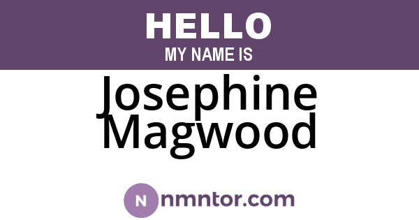 Josephine Magwood
