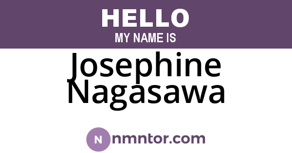 Josephine Nagasawa