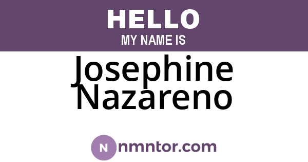 Josephine Nazareno