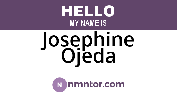 Josephine Ojeda