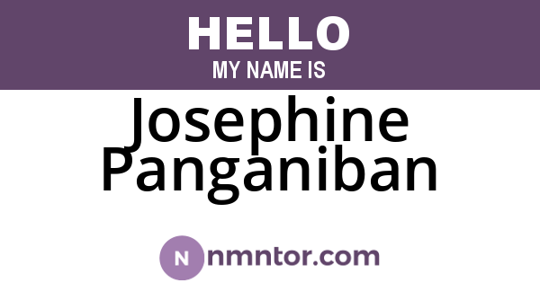 Josephine Panganiban