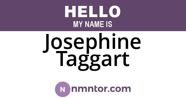Josephine Taggart