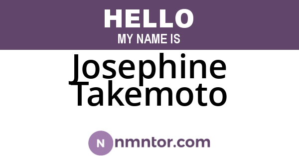 Josephine Takemoto
