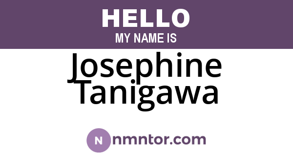 Josephine Tanigawa