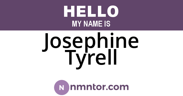 Josephine Tyrell