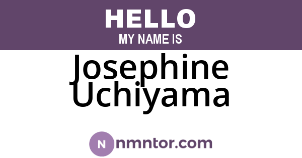 Josephine Uchiyama