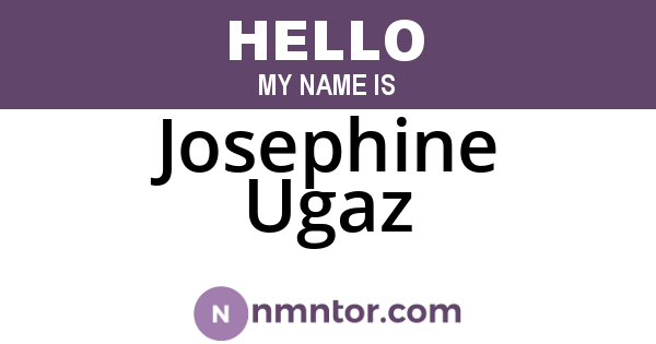 Josephine Ugaz