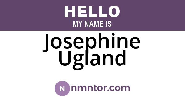 Josephine Ugland