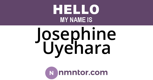Josephine Uyehara