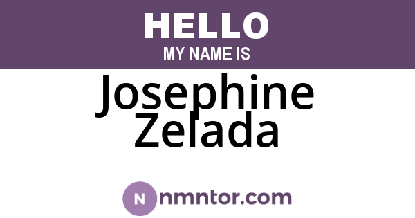 Josephine Zelada