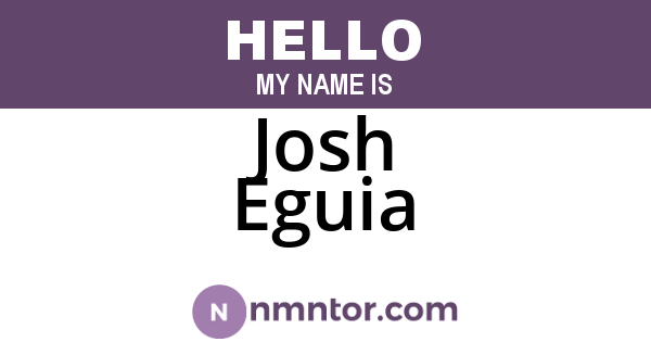 Josh Eguia