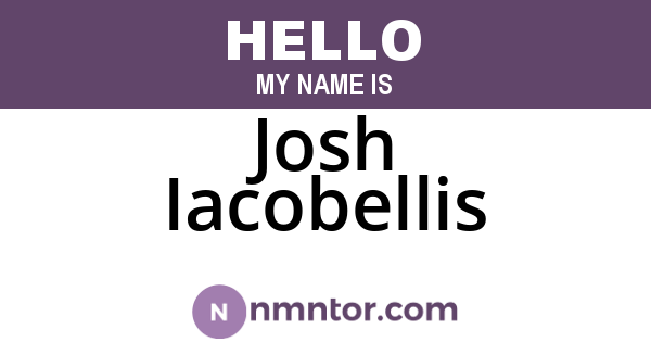 Josh Iacobellis