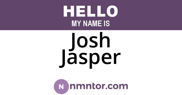Josh Jasper