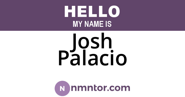 Josh Palacio