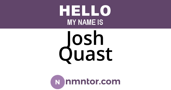 Josh Quast