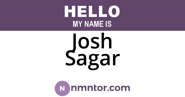 Josh Sagar