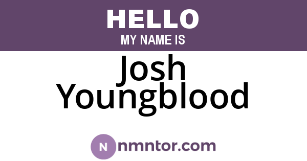 Josh Youngblood