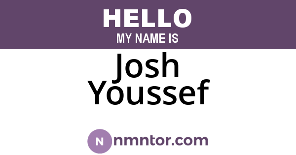 Josh Youssef