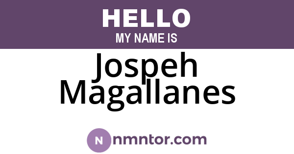 Jospeh Magallanes