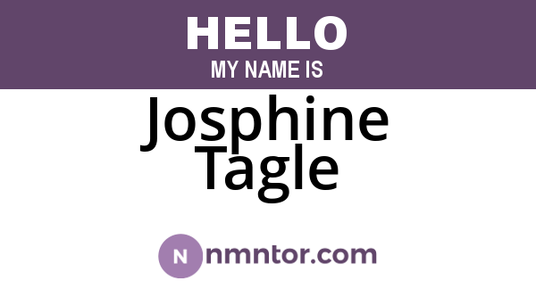 Josphine Tagle