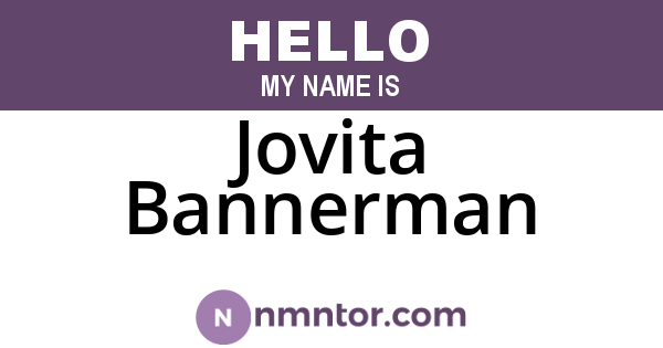 Jovita Bannerman