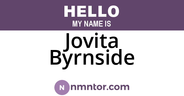 Jovita Byrnside