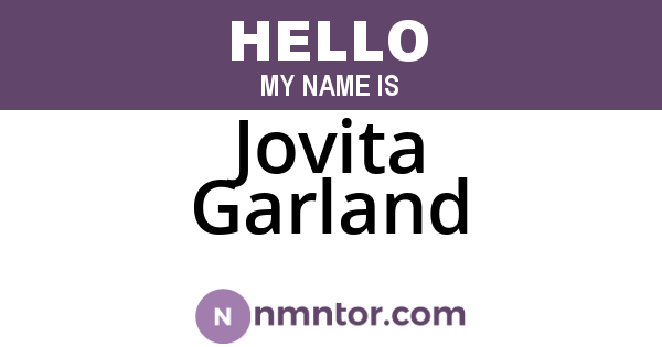Jovita Garland