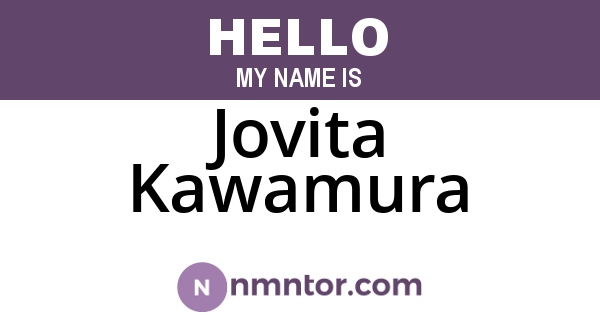 Jovita Kawamura