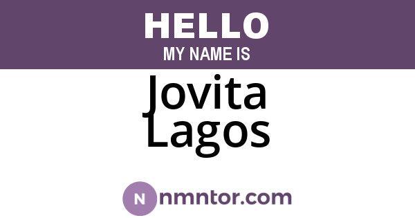 Jovita Lagos