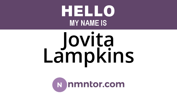 Jovita Lampkins