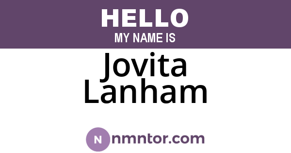 Jovita Lanham