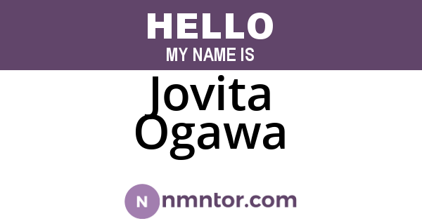 Jovita Ogawa