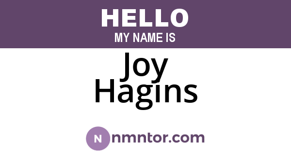 Joy Hagins