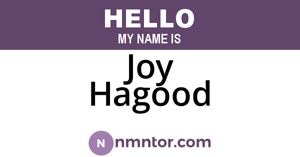 Joy Hagood