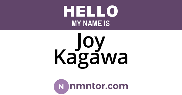 Joy Kagawa