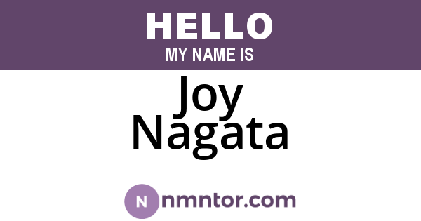 Joy Nagata